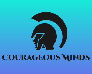 Female Gladiator Helmet logo