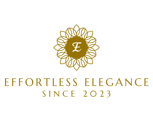 Flower Natural Wellness Spa logo design