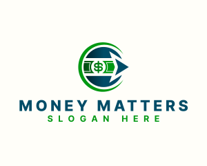 Dollar Money Transfer logo design