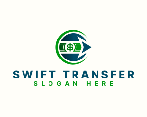 Dollar Money Transfer logo design