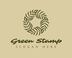 Green Leaf Fern logo design