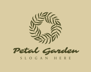 Green Leaf Fern logo design