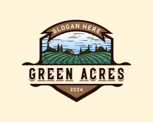 Agriculture Farm Field logo design