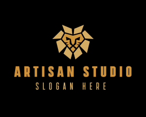 Lion Animal Safari logo design