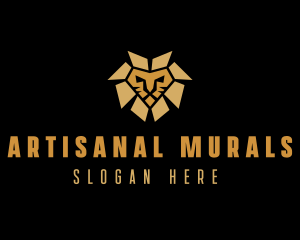 Lion Animal Safari logo design