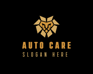 Lion Animal Safari logo design