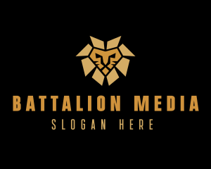 Lion Animal Safari logo design