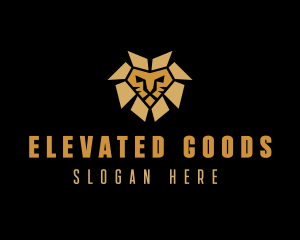 Lion Animal Safari logo design