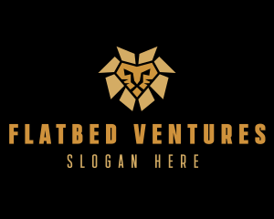 Lion Animal Safari logo design