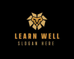 Lion Animal Safari logo design