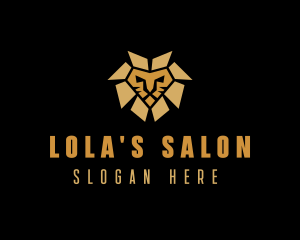 Lion Animal Safari logo design