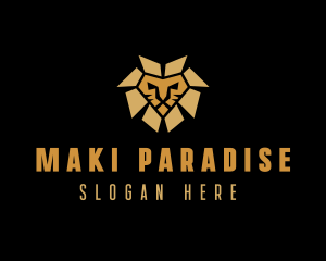 Lion Animal Safari logo design