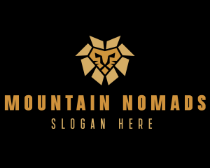 Lion Animal Safari logo design