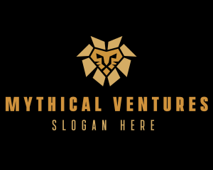 Lion Animal Safari logo design