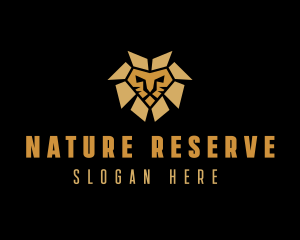 Lion Animal Safari logo design