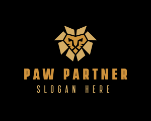 Lion Animal Safari logo design