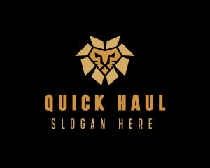 Lion Animal Safari logo design