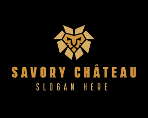 Lion Animal Safari logo design