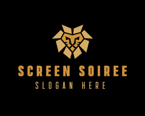 Lion Animal Safari logo design