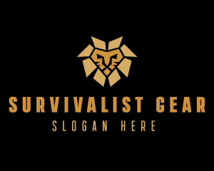 Lion Animal Safari logo design