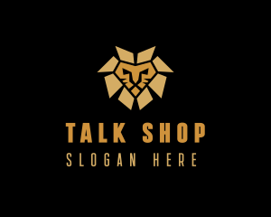 Lion Animal Safari logo design