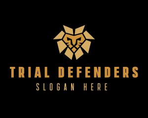 Lion Animal Safari logo design