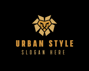 Lion Animal Safari logo design