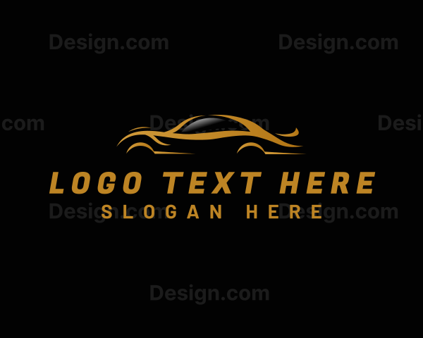 Sports Car Automotive Logo