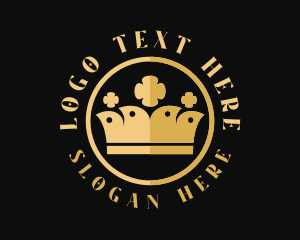 Gold Pageant Crown  logo