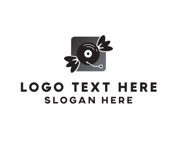 Music Label logo example 1