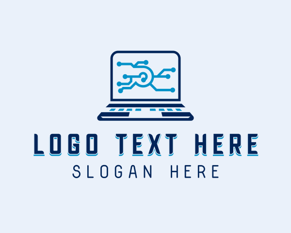 Laptop logo example 2