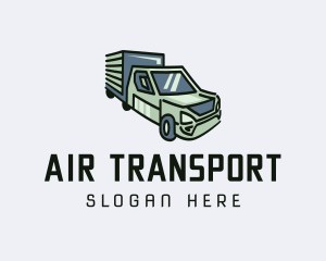 Logistic Truck Delivery logo design