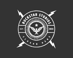 Tattoo Rockstar Thunder logo