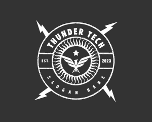 Tattoo Rockstar Thunder logo