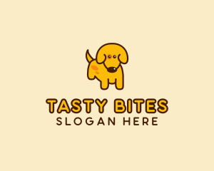 Cute Yellow Dog logo