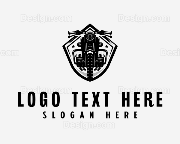 Motorbike Rider Biker Logo