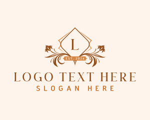 Boutique Floral Ornament logo