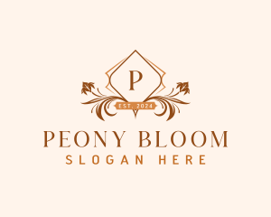 Boutique Floral Ornament logo design