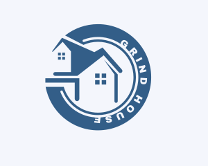 Home Roof Realty Renovation logo design