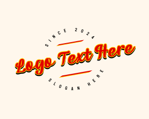 Retro Brand Business logo