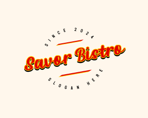 Retro Brand Business logo design