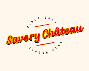 Retro Brand Business logo design