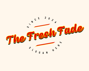 Retro Brand Business logo design