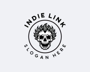 Punk Skull logo