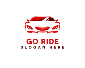 Red Sports Car logo