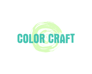 Round Paint Wordmark logo