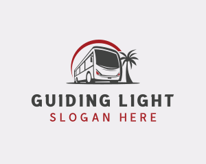 Travel Bus Vehicle logo design