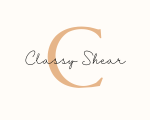 Classy Signature Fashion Boutique logo design