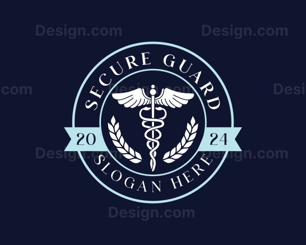 Medicine Caduceus Hospital Logo