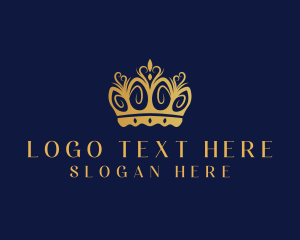 Majesty - Luxury Royal Queen logo design